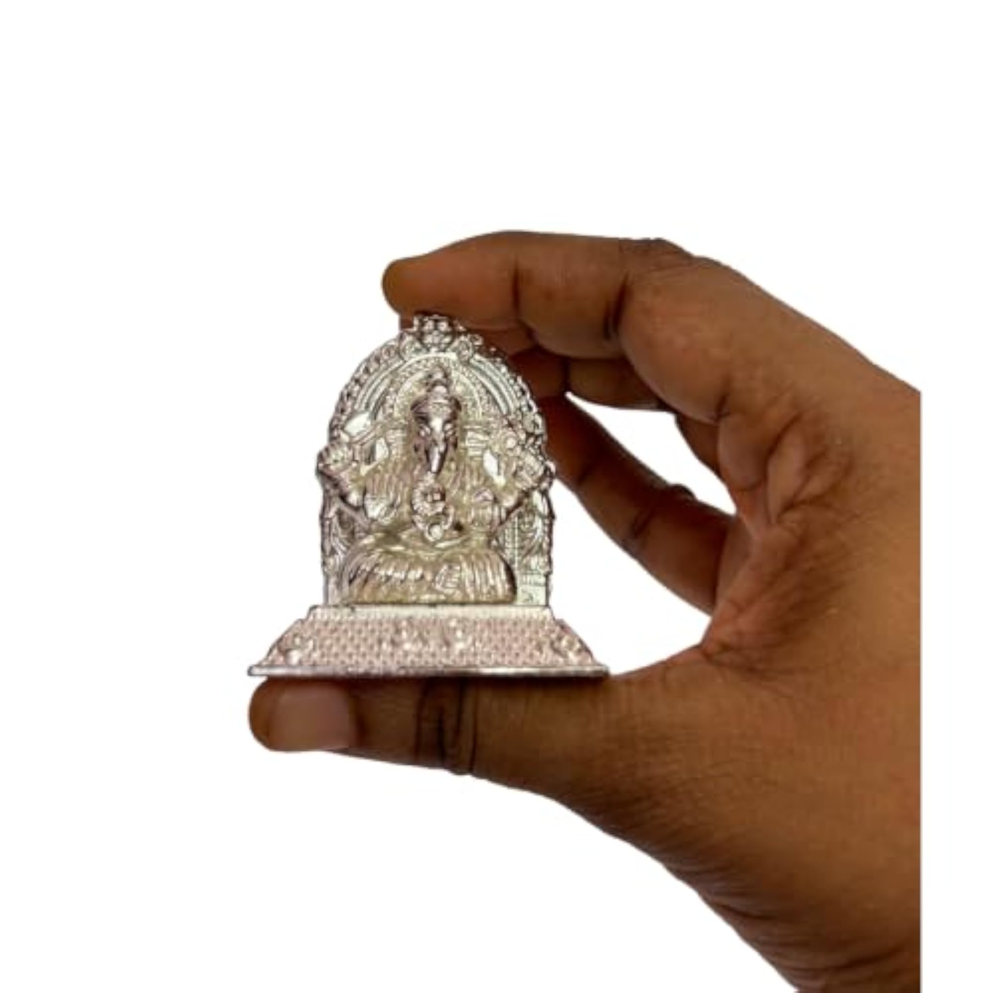 Lord Ganesha Idol in German Silver