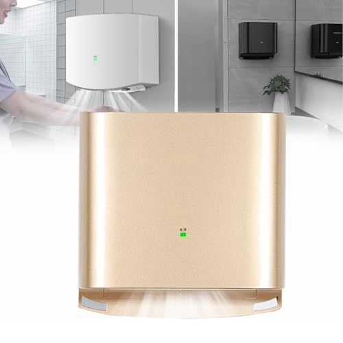 Automatic Hand Dryer ABS Air Dryer for Commercial and Household Use, Wall Mount Design for Toilets and Washrooms