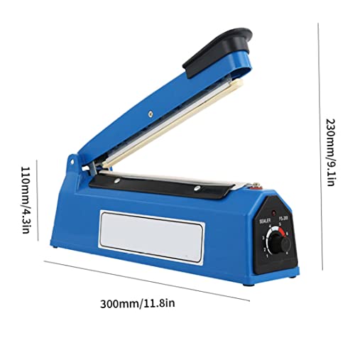 Draagbare afdichtmachine impuls warmte sealer handdruk plastic film voedseltas 350W 200 mm afdichtmachine plastic film afdichtmachine - Afbeelding 6
