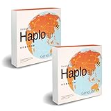 GeneLife 祖先遺伝子検査キット Haplo 3.0 2個セット DNAで祖先のルーツをたどる