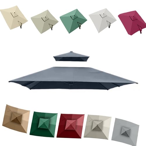 Toldo de repuesto para sombrilla ideal para patio y piscina 2