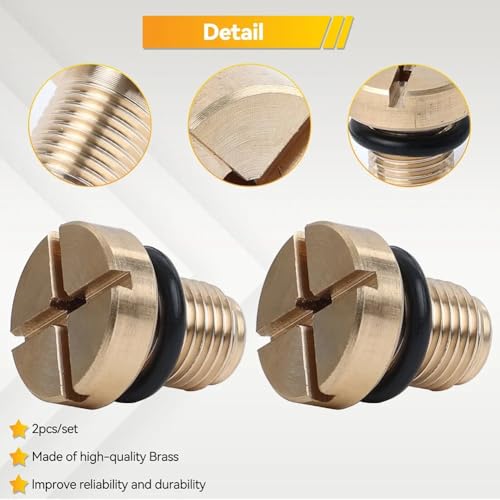 Tornillo de radiador para viajes largos en BMW E46 E36 E39 purga anticongelante 2