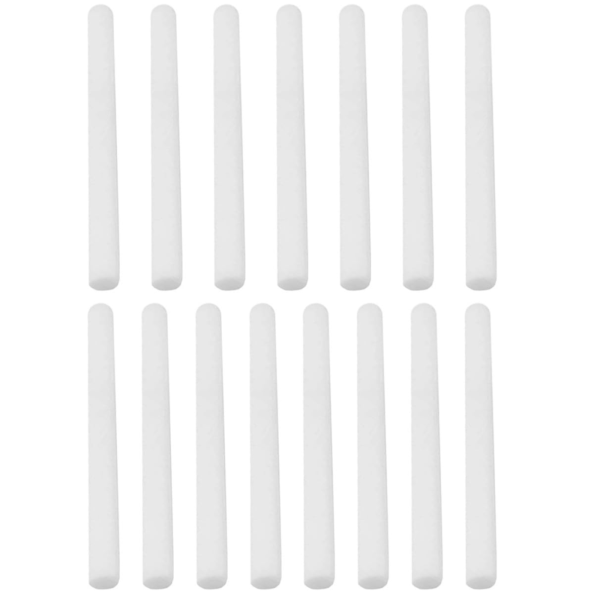 Zerodeko Bastoncini di Cotone Assorbente per Diffusore di Oli Essenziali, Set da 15 Pezzi per Aromaterapia senza Fiamma, Bastoncini Volatili Sostituibili per Profumazione Ambientale Sicura