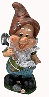 GMMH 27328 Garden Gnome with Shovel 7 Dwarfs Collection, Height 35 cm