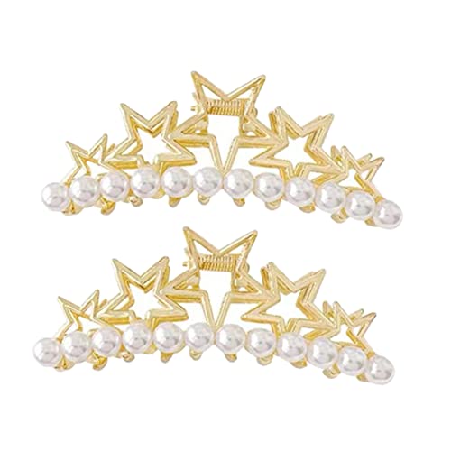 Vaguelly 2�� ���^���w�A�s�� �w�A�[�N���b�v �����̃w�A�A�N�Z�T���[�̂��߂̃w�A�N���b�v ������ hair clip hair pin �^��̔��̒� ���^���w�A�N���[ ���������A�p�[��