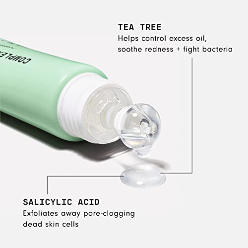Versed Nix It Complexion Solution - Invisible Gel with Salicylic Acid + Tea Tree Oil - Non-Drying, Acne-Fighting Spot Treatment for Face - Vegan (0.5 fl oz)