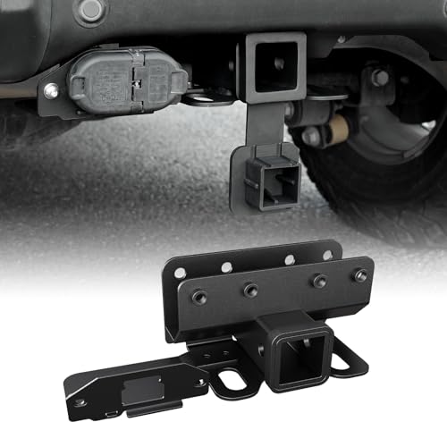 Mabett 2 Tow Trailer Hitch Receiver for Ford Bronco 2026 20212025 2/4-Door Seamless Steel Rear Bumper Mount for Towing Cargo Carriers & Bike Racks (Not for Sport)