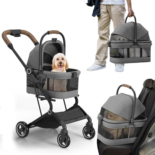 PetLuv Large Premium Cat Stroller. Fits Up to 2 Cats. Pet