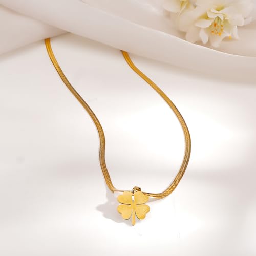 Image of Rubans Demi Fine Stainless Steel Pendant Chain Daily Gift for Women & Girls
