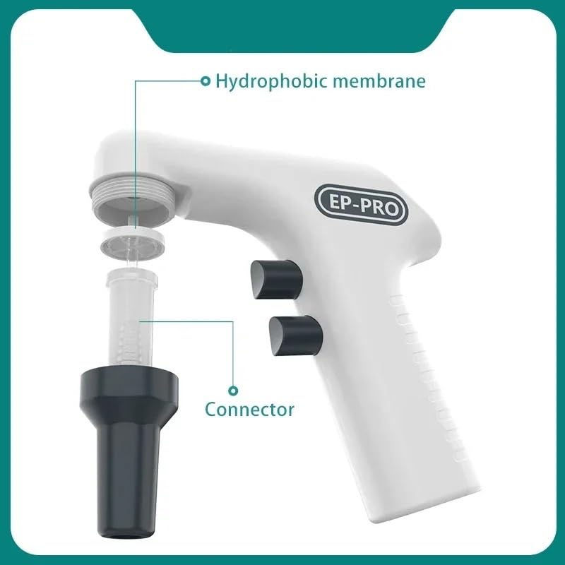 Controlador de pipeta eléctrico Pipeta automática de Gran Volumen Equipo de Laboratorio Bomba de pipeta electrónica