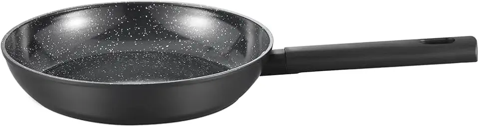 Oikos - Frigideira Antiaderente Cerâmico 20cm para Fogão por Indução, a Gás, Elétrico e Vitrocerâmico Cor Preta Mou Chia