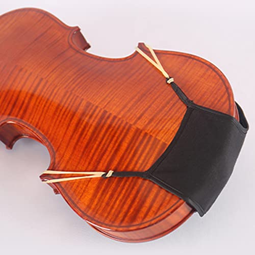 KAIY Violin Shoulder Rest Pad, Violin Chin Rest Pad Soft Cover Protector, Violin Chinrest Pad Slip Resistant for 3/4 4/4 Violin Accessories