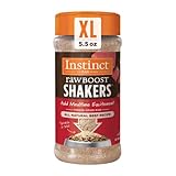 Instinct Raw Boost Shakers, Freeze-Dried Powder, Dog Food Topper - Beef, 5.5 oz. Bottle