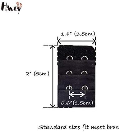 Haley Party Bra Extender 2 Hook Bra Strap Extender Bra Extensions (4 Pcs-Pack)