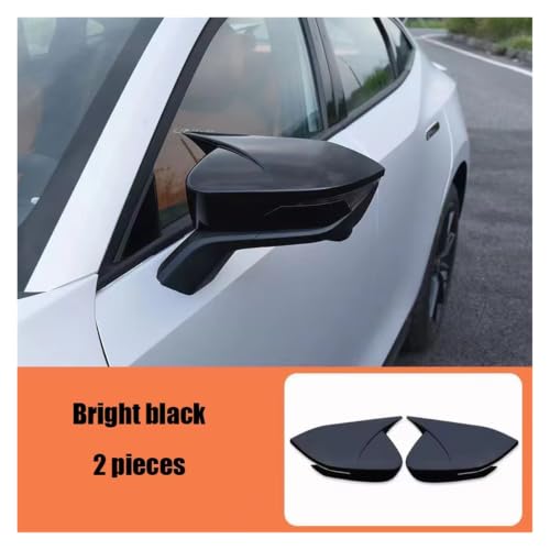 Cache rétroviseur pour Changan Uni-V 2021-2024 coque noir brillant