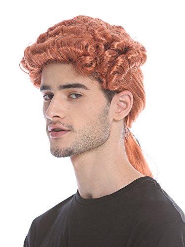 WIG ME UP - DH1126-P130 Parrucca Barocca Uomo
