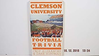 Paperback Clemson University Football Trivia Book