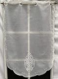 Photo Gallery rido&co 1061.6090 - tenda dritta in voile naturale, motivo medaglione, larghezza ca. 59 cm, altezza ca. 86 cm Photo Gallery rido&co 1061.6090 - tenda dritta in voile naturale, motivo medaglione, larghezza ca. 59 cm, altezza ca. 86 cm