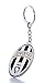 Official Soccer Team Football Club Logo Metal Pendant Keychain (Juventus F.C)