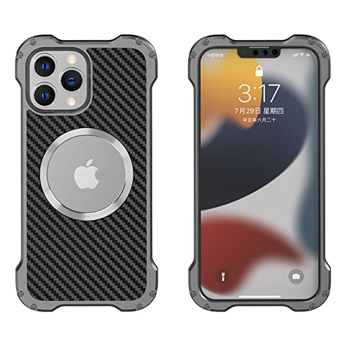 iPhone 13 Pro Max/13 Pro/13/13 Mini �P�[�X,[�ČRMIL�K�i�擾]�ŋ����������� �Y�f�@�۔w�ʃJ�o�[ �V���b�N�v���[�t�^�t�A�[�}�[�A���~�t���[���V�F�� �A���~ ���^������̃f�U�C�� �A�E�g�h�A���ȃv���e�N�^�[�J�o,Gr
