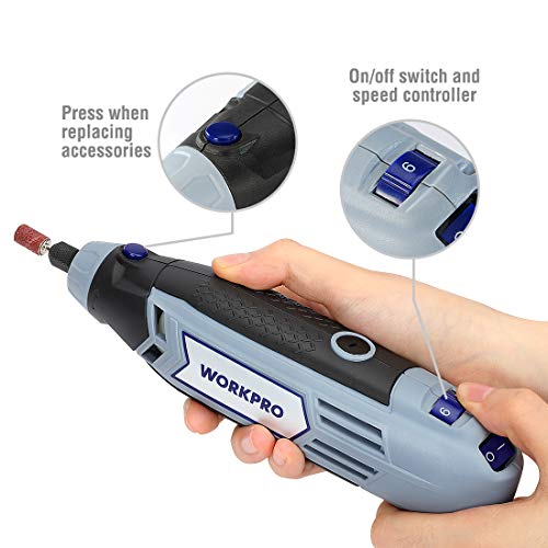 WORKPRO Utensile Rotante, Strumento Multifunzione