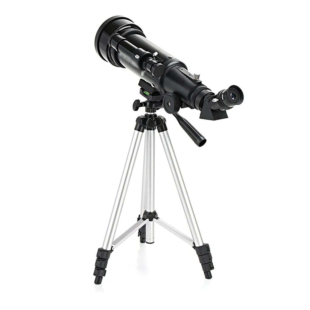 Teleskop 70mm apertura 400mm zawiera dwa okulary statyw z celownikiem teleskop refraktor z adapterem do telefonu teleskop ręczny