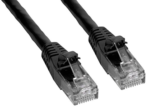 Cable Patch FTP Cat6A Amphenol RJ45 20 pies negro miniatura 1
