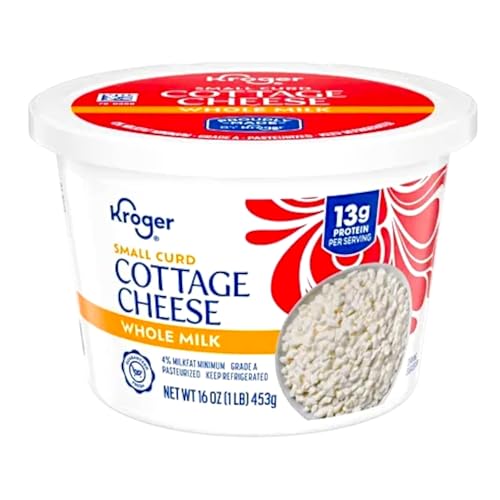4% Milkfat Small Curd Cottage Cheese, 16 oz, Creamy &