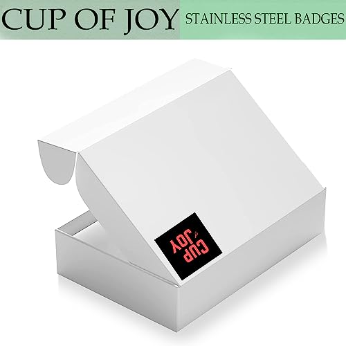 Image of Cup of Joy Mom /mother to Be and Dad /father to Be Round Pin Badge for Boy or Girl, Welcome Baby, Baby Girl, Baby Boy, Party Wearable Metal Badge Party Decoration () (()