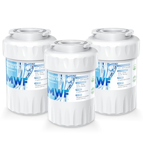 Replacement for GE MWF Water Filter, Smartwater MWFP, Kenmore 46-9991, Models MWFP, MWFINT, GWF,...