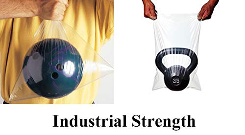 Miniatura 5 de Bolsas de polietileno transparentes con sello de plástico seguro para alimentos de 2 mil para almacenamiento, embalaje y más, 9 x 12 pulgadas,