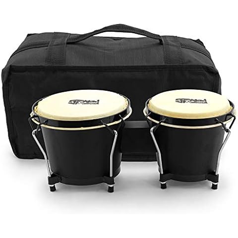 Bongo Mad About MA-BON01 de 6" y 7" con Bolsa de Transporte Cover