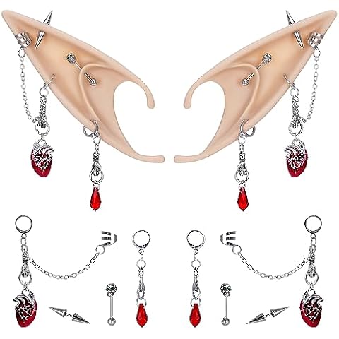 FRESHME Gothic Fairy Elf Ears Set Cover