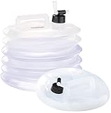 Innovativer Wasserbehälter mit 10 l Fassungsvermögen • Elegantes Design • Vertikal faltbar: ca. 24 x 21 x 6 cm