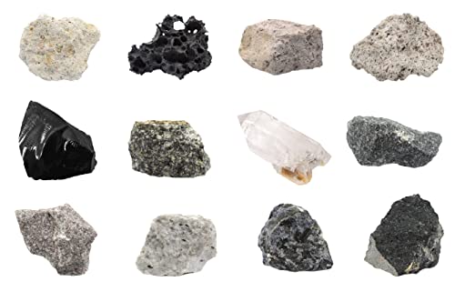 Kit d'introduction à Fire Rock Eisco Labs de 12 pièces pour laboratoires de géologie