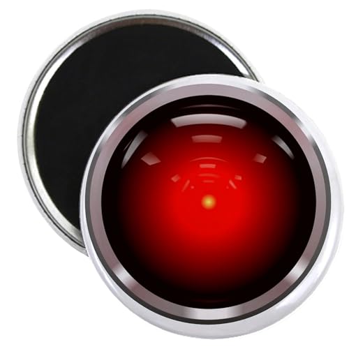 CafePress HAL 9000 Eye Magnet 2.25