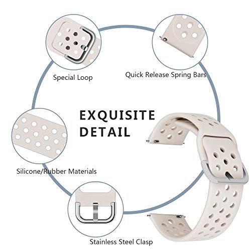 IBazal Cinturino Galaxy Watch 46mm Silicone 22mm