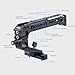 LEFTFOTO Camera Cage Top Handle NATO Rail Standard with 7mm NATO Rail for DLSR Camera Cage,Anti-Off and Quick Release Design.