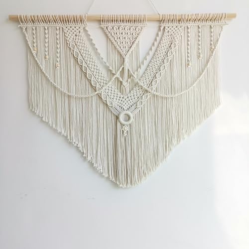 Fashionstorm Handmade Large Macrame Wall Hanging Tapestry Boho Macrame Tapestry
