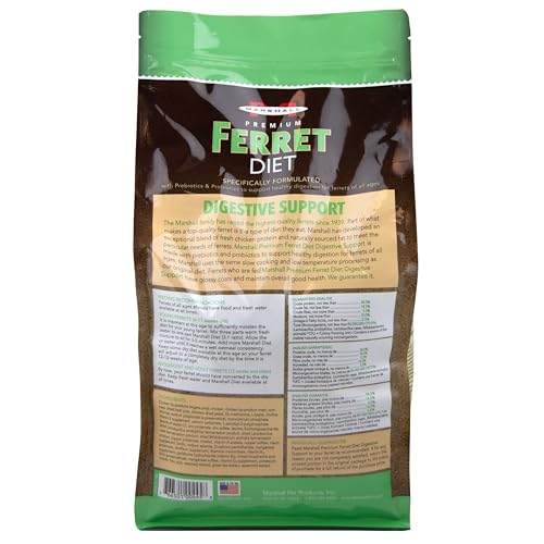 Alimento para Hurón Marshall 4 lbs Prebióticos y Probióticos miniatura 4