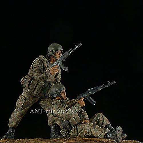 PANGCHENG Kit de Resina 1/35 Oficiales Spetsnaz FSB Rusia miniatura 4