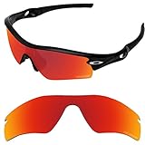 Tintart Performance Lenses Compatible with Oakley Radar Path Polarized Etched-Fire Red