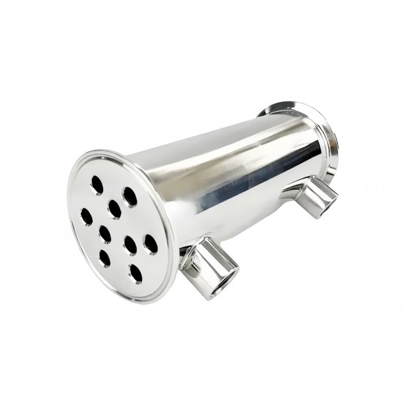 Wymiennik ciepła ze stali nierdzewnej 304 i rura 3 "(76,2 mm) OD91 mm z gwintem męskim/żeńskim 1/2" lub 1/4" Przemysłowa złączka rurowa(Female Thread,1/2")