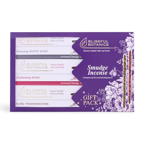 Tulasi Smudge Incense Sticks Gift Pack – 6 Scents, 240g