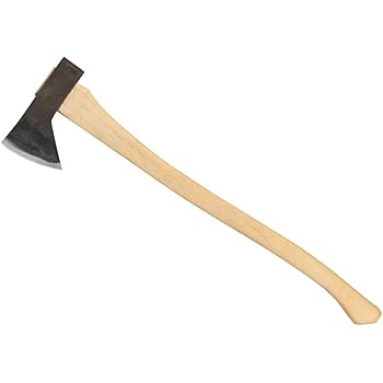 Amazon Com Council Tool Hudson Bay Camp Axe 28 Curved Wooden Handle Sport Utility Finish Sports Outdoors