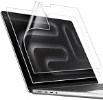 JETech Screen Protector for MacBook Pro 14-Inch (M1-M5, 2021-2026), Anti-Glare PET Matte Film, Anti-Fingerprint, 2-Pack