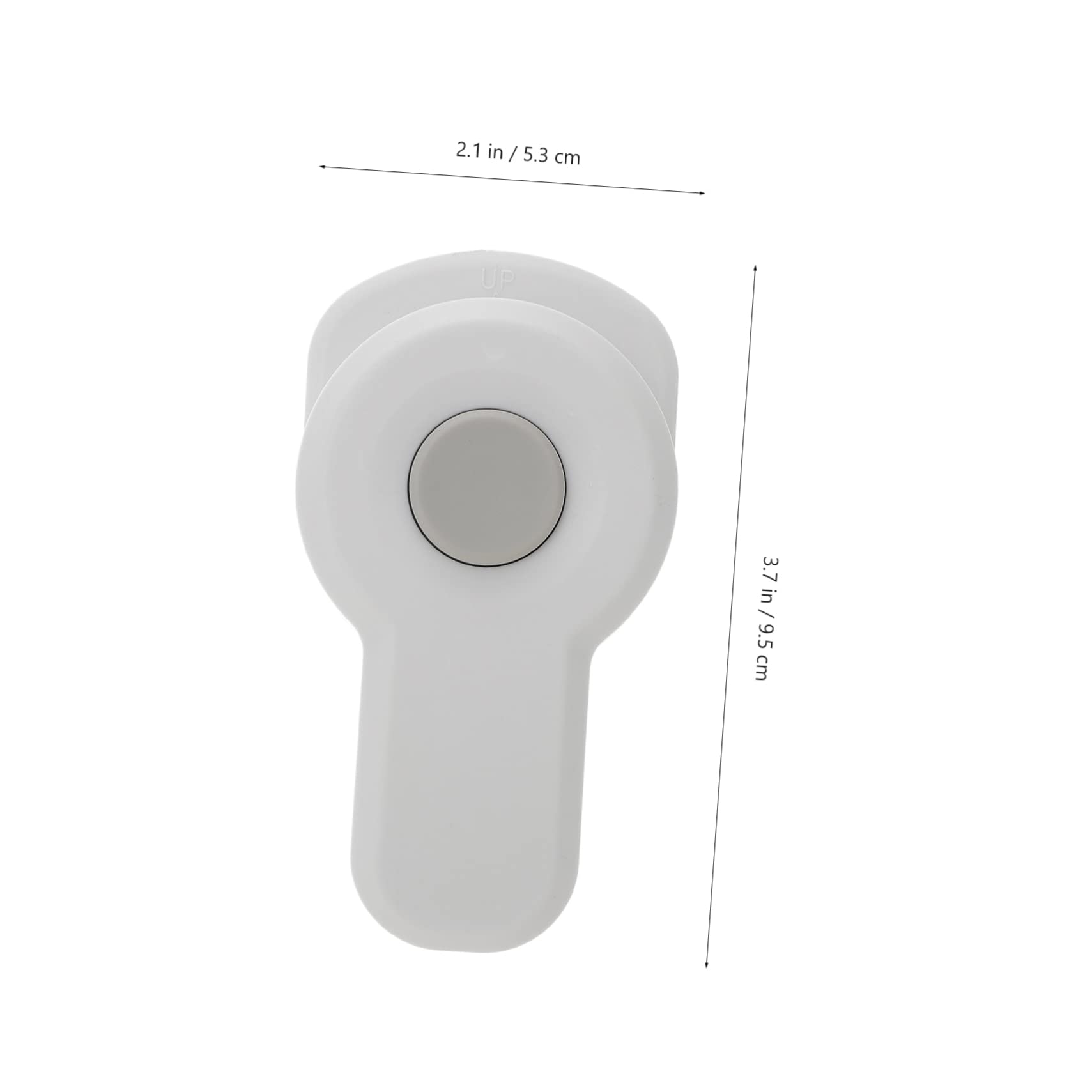 BESPORTBLE Oven Child Safety Lock Door Handle Lock Child Proof Baby Proof Door Sturdy Simple 180° Revolving White