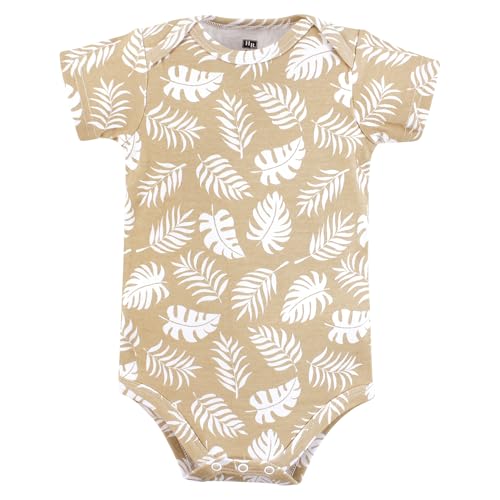 Image of Hudson Baby Cotton Bodysuits, Hello World Safari, 9-12 Months