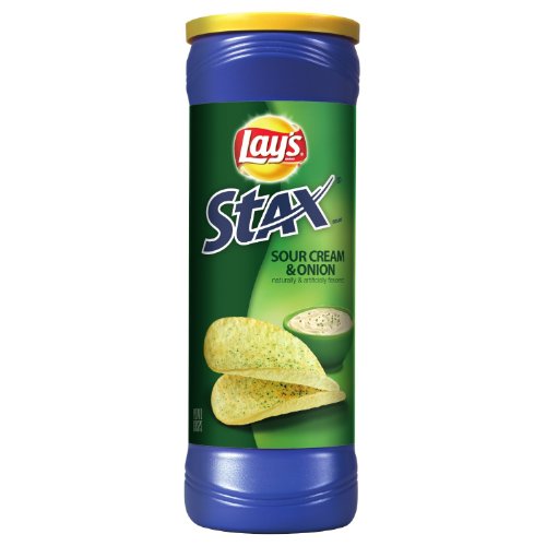 Lay's Stax CHEDDAR Flavored Crisp 5.5 Oz (Pack of 6) image 4