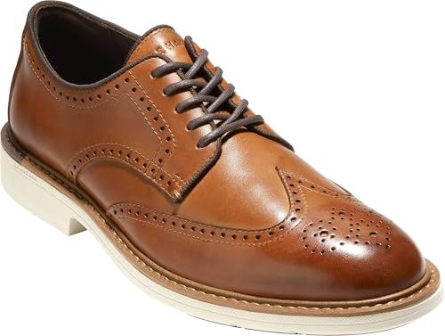 Cole Haan Men's Go-to Wing Oxfords, British Tan, 11-M US - Image 7